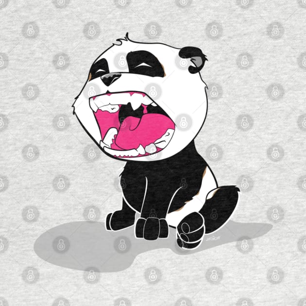 Screaming Panda Cub by SEspider